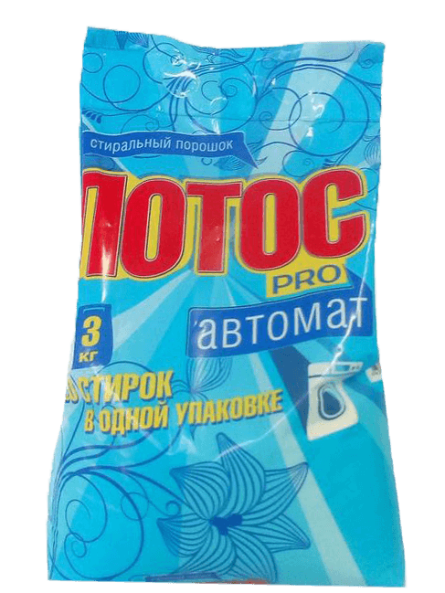 Стиральный порошок 3 кг "ЛОТОС PRO" автомат Стиральный порошок 3 кг "ЛОТОС PRO" автомат