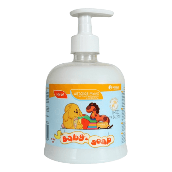 Жидкое мыло 500 мл "Babys soap" детское ЭФКО, С ромашкой и календулой Жидкое мыло 500 мл "Babys soap" детское ЭФКО, С ромашкой и календулой