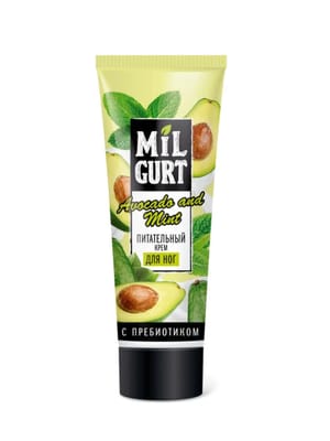 Крем для ног 75 мл "Milgurt" косметический питательный Крем для ног 75 мл "Milgurt" косметический питательный