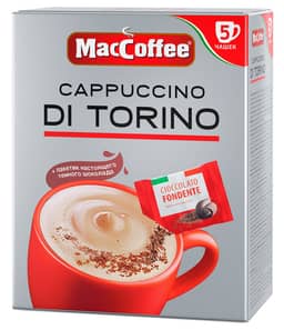 Кофе Капучино 25,5 гр "MacCoffee" Di Torino (5 шт.упак) Кофе Капучино 25,5 гр "MacCoffee" Di Torino (5 шт.упак)