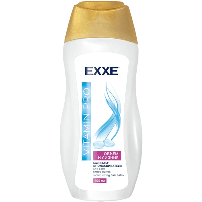 Бальзам-ополаскиватель для волос 400 мл "EXXE" VITAMIN PRO "Объём и сияние" Бальзам-ополаскиватель для волос 400 мл "EXXE" VITAMIN PRO "Объём и сияние"